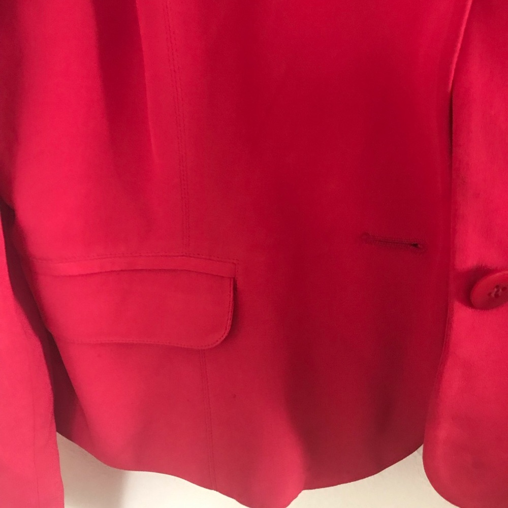 Red Blazer/Jacket. Excellent condition! - Picture 3 of 5